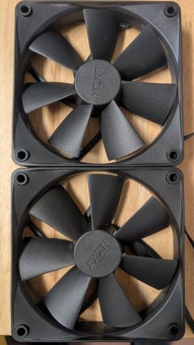 Nzxtf120p Nzxt F120p - 120mm Static Pressure Fans 2-pack From The Kraken 240mm