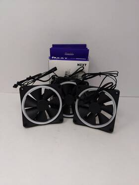 Rf-d12sf-b1 Nzxt Missing Rgb Controller F120 Duo Case Fan Black 3-pack
