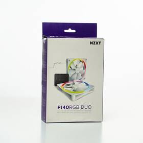 Rf-d14sf-w1 Nzxt F140 Rgb Duo 140mm Case Fan - White