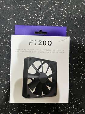 Rf-q12sf-b1 Nzxt F120q 120mm Quiet Airflow Fan 4pin Pwm