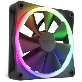Rf-r12sf-b1 Nzxt 265830 Fan F120 Rgb 120mm Fdb 12v Dc 4-pin Pwm Black Retail