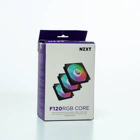 Rf-r12tf-b1 Nzxt F120 Rgb 120mm Case Fan - Matte Black 3-pack