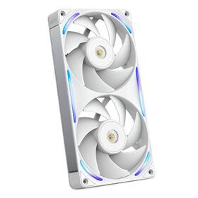 Nzxt Rf-u24pn-w1 - Nzxt-f240x Performance Fan 240mm Single-frame Case With 2 X 120mm