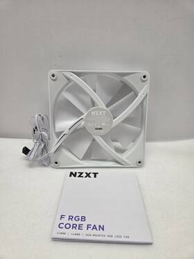 Rf-14ff-w1 Nzxt Rf14ffw1 F140 Rgb Core Fan 140mm White
