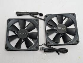Rfap120fpnever Nzxt 2x 120mm Gaming Computer Fan Rf-ap120-fp Out Of Box Excellent