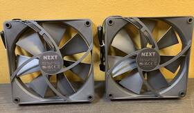 Rf-p14ff-b1 Nzxt Rfp14ffb1 Set Of 2 Fluid Dynamic Bearing Fan Black