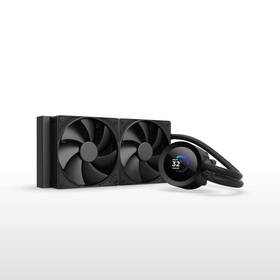 Rl-kn240-b2 Nzxt - Kraken Plus 240mm Radiator Cpu Liquid Cooler 2 X 120mm F120p Fans Wi