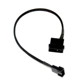 Opsfalcon 711102498007 2 Pack 4-pin Actual 2-pin Molex To 3 Pin 12v Pc Case Fan Power Adapter Cabl