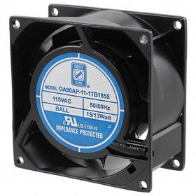 Oa80ap-11-1tb1855 Orion Oa80ap111tb Fans 80mm 115v Axial Blower Fan With Power Connector