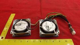 Mu825s-13 Orix Lot Of 2 Ac Fans 100/100 V 9.5/8 W T21505