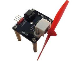 Fan-01 Osepp Fan01 Fan Motor Red