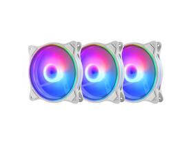 12025argbwhi Pano-mounts 120mm 5v Argb 4pin Pwm Pc Computer Cpu Case Cooler Fan Triple Light