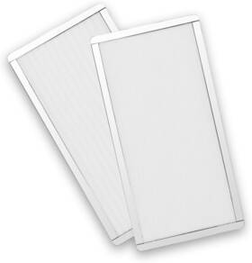 Pano-mounts 744759101549 287mm 140mm X 2 Pc Fan Dust Mesh Filter 11.3inch 5.79inch Pvc Computer Case