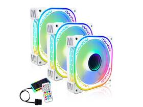 Pano-mounts 795847617985 120mm Rgb Case Fans 12v Infinity Mirror Fan Quiet Gaming Pc Computer