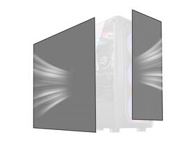 Pano-mounts 795847618210 2-pack 500x500mm 19.68inch Diy Computer Pc Case And Fans Pvc Dustproof Mesh