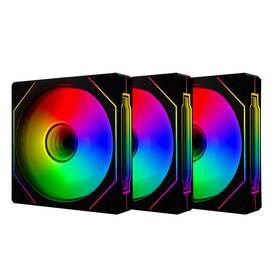 Wxargb-02b Pano-mounts 120mm Infinity Mirror Argb Addressable Rgb Pwm Cooling Fans 5v 3pin With 12v