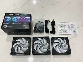 Ph-f120d30 Phanteks D30 120mm Pc Rgb Case Fans - 3-pack Regular Blade
