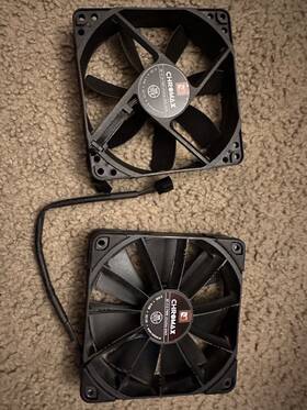 Ph-f120t30-bg Phanteks -3p Noctua F12 S12a Chromax Thermalright E12b C12 V3 Rgb Lot Of 6 Pc Case Cpu Fans