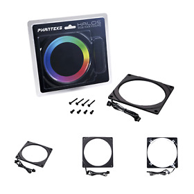 Ph-ff140rgbp-bk01 Phanteks Ph-ff140rgbp Bk01 Halos Rgb Fan Frame High Density Leds 140mm