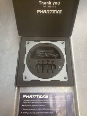 Ph-ff140rgba Phanteks Phff140rgba Halos Lux Rgb Fan Frame 120mm Not Used Open Box