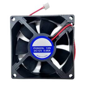 Px8025l Piaoxue 12s Dc 12v 0.08 Amp Cooling Fan