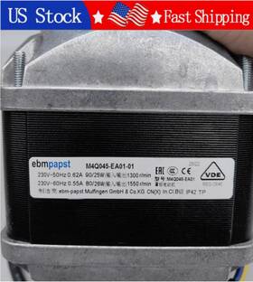Plc Fans Pro M4q045-ea01-01 1pcs New Ebmpapst 230v 90/25w Freezer Fan Motor Fast Ship