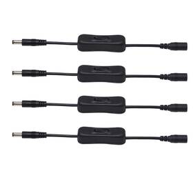 20200707a2 Pngknyocn 20cm Dc 5.5mm X 2.1mm Male To Female On/off Switch Cable Youcheng For Led Cct