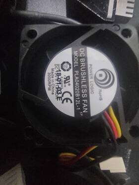 Pla04020b12l-1 Power Logic Cooling Fan 40x40x20mm Dc 12v 0.11a