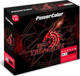 2gbd5-hlev2 Powercolor Amd Radeon 550 2gb Gddr5 Graphics Card Red Dragon