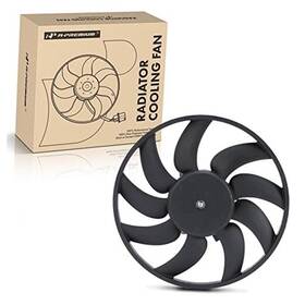 Aptf0347pc Premiumpartswhosale Left Engine Radiator Cooling Fan Assembly Compatible With Select Side