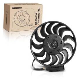 Aptf0477 Premiumpartswhosale Right Engine Radiator Cooling Fan Assembly With Brushless Motor Compatible
