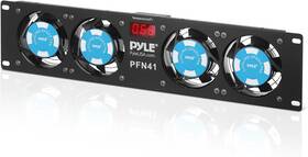 Pfn41 Pyle 021111606561 19 Inch Rack-mount Equipment Cooling Fans - 110v/60hz Power 4 Cooler