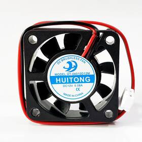 Ht-04010d12m Qideyipe 768351703024 Silent Fan Dc12v 0.08a 4010 4cm 40 10mm Cool