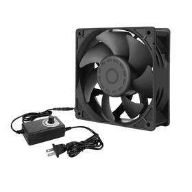 Qyn1238bsp Qirssyn High Cfm Computer Fan 120mm X 38mm 110v 220v Ac Powered Variable Speed Co