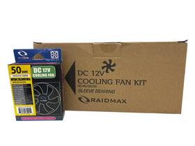 Rf-5010-m Raidmax Case Of 10 -raidmax Pc Cooling Fan Dc 12v 50mm Gaming Computer