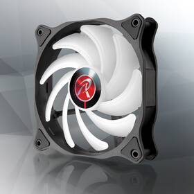 0r40b00215 Raijintek Eos 12 Rbw Add Motherboard Processor Fan Cm Black White 2 Pc S