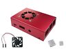 Ras-pcs04-rd Micro Connectors Aluminum Raspberry Pi Model Case With 715860035108