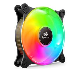Gc-f013 Redragon X 3 Cpu Fan 120mm Argb Case Cooler 4pin Pwm Silent Compute