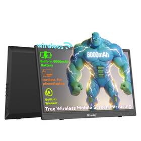 Bxp-156 Renyusky Cordless 15.6ftft Portable Monitor With Built-in Battery 1080p Fhd Ips Laptop S
