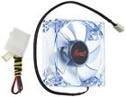 Rfa-80-bl Rosewill Computer Case Cooling Fan With Adapter Transparent 898745016826