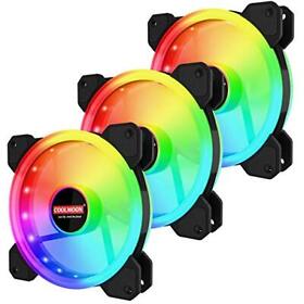 Rgb Case Fans Cooler Player 120mm 3 Pack Addressable Motherboard Aura Sync