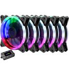 Rgb123-5 Uphere Rgb Series Case Fan Wireless Led Pc Pack