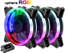 Rgb123-usa Uphere Wireless Rgb Led Case Fan Quiet Edition 6618841682756