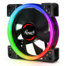 Rgbf-s12002 Rosewill Rgb Case Fan Dual Ring True Led 840951128855