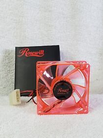 Rfa80l-r Rosewill 80mm Red Led Case Fan Never Used
