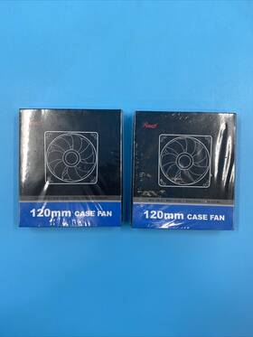 Rfa-120-k Rosewill Rf-120-k Lot Of 2 120mm Case Fan