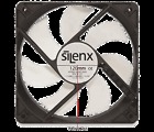 Efx-12-15t Rpm Molex 120mm 1400 Silenx Thermistor Fan Effizio White Case