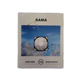 Sf200 Sama 728062254802 3 In 1 Case Fans With Fan Hub 4pin Pwm 120mm Pc 12v High Airflow