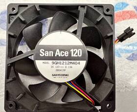 9gh1212m404 Sanyo 1 Pcs Fan Dc 12v 0.13a 12025 12cm 3 Pin