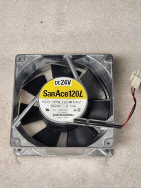 109l1224h102 Sanyo Denki San Ace 120l 24v Cooling Fan 120mm Dc 0.21a